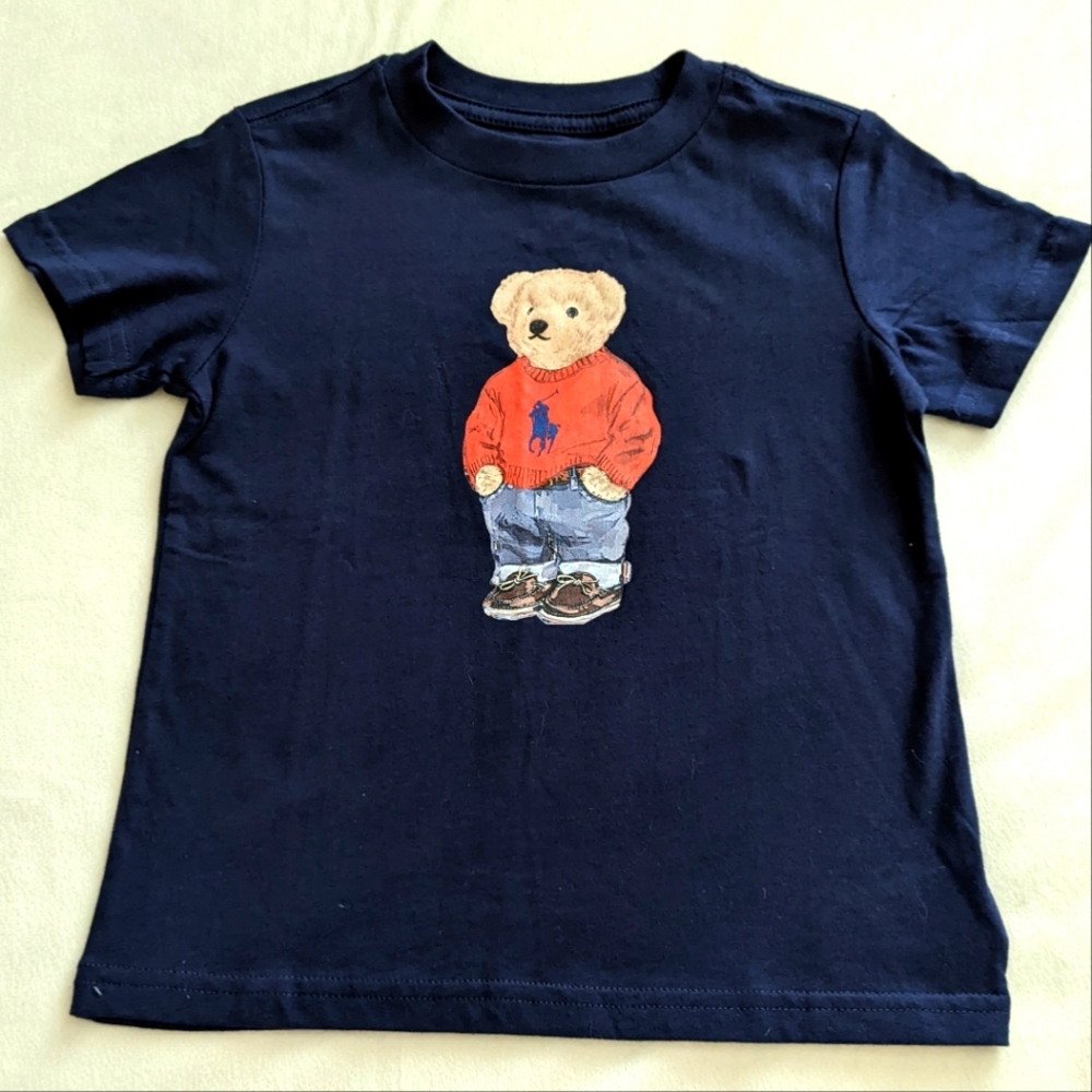 Ralph Lauren teddy toddler tee